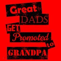 Funny Great Dads Get Promoted To Grandpa Santa Hat thumb 1