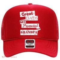 Funny Great Dads Get Promoted To Grandpa Hat thumb 0