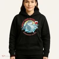 Funny Great Wine Shark Emblem Hoodie thumb 5
