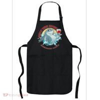 Funny Great Wine Shark Emblem Apron thumb 0