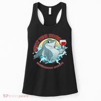 Funny Great Wine Shark Emblem Women's Tank Top thumb 0