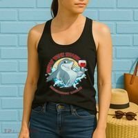 Funny Great Wine Shark Emblem Women's Tank Top thumb 2