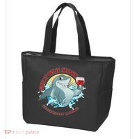Funny Great Wine Shark Emblem Tote Bag thumb 3