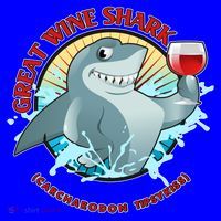 Funny Great Wine Shark Emblem Coffee Mug thumb 5