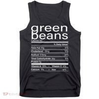 Funny Green Bean Nutrition Tank Top thumb 0