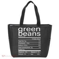 Funny Green Bean Nutrition Tote Bag thumb 0