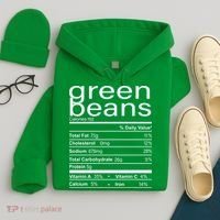 Funny Green Bean Nutrition Hoodie thumb 4
