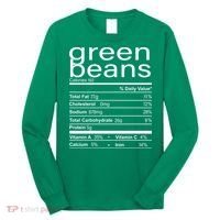 Funny Green Bean Nutrition Long Sleeve Shirt thumb 0
