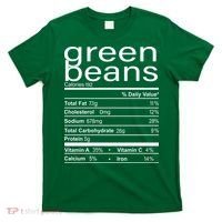 Funny Green Bean Nutrition T-Shirt thumb 0