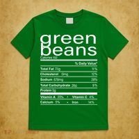 Funny Green Bean Nutrition T-Shirt thumb 5