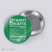 Funny Green Bean Nutrition Button thumb 0