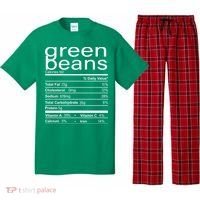 Funny Green Bean Nutrition Pajama Set thumb 0