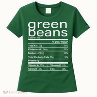 Funny Green Bean Nutrition Women's T-Shirt thumb 0