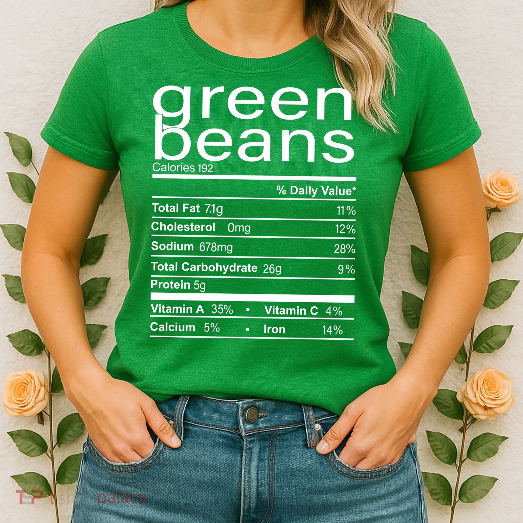 Funny Green Bean Nutrition Women's T-Shirt