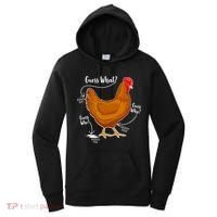 Funny Guess What Chicken Butt ggg Women's Hoodie thumb 0