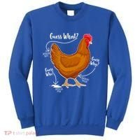 Funny Guess What Chicken Butt ggg Sweatshirt thumb 0