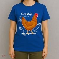Funny Guess What Chicken Butt ggg T-Shirt thumb 4