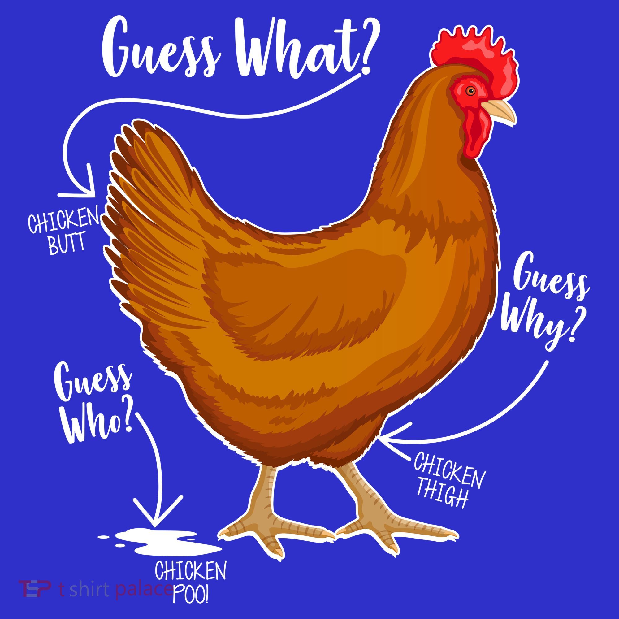 Funny Guess What Chicken Butt ggg Baby Bodysuit