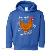 Funny Guess What Chicken Butt ggg Toddler Hoodie thumb 0