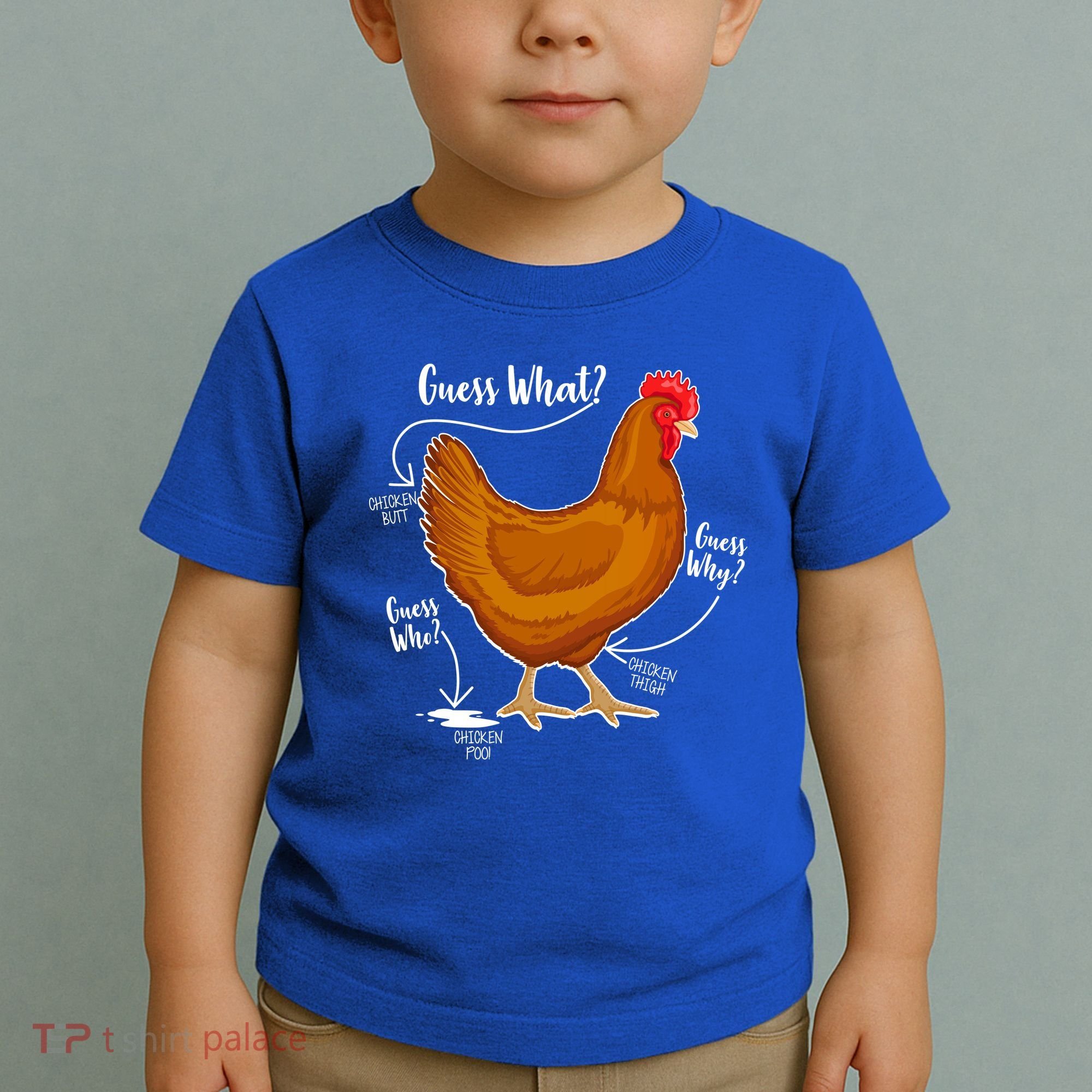 Funny Guess What Chicken Butt ggg Toddler T-Shirt