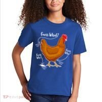 Funny Guess What Chicken Butt ggg Kids T-Shirt thumb 2
