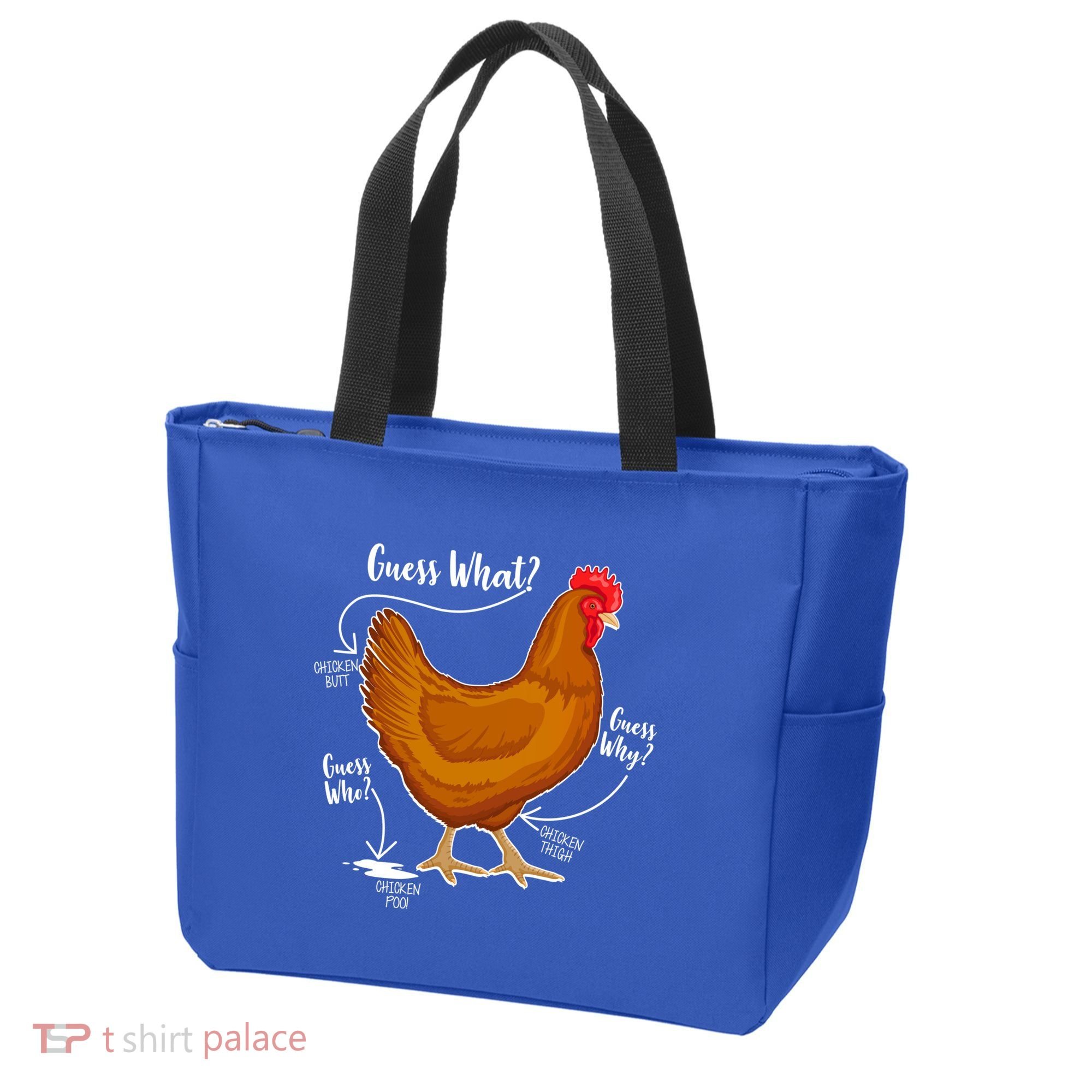 Funny Guess What Chicken Butt ggg Tote Bag