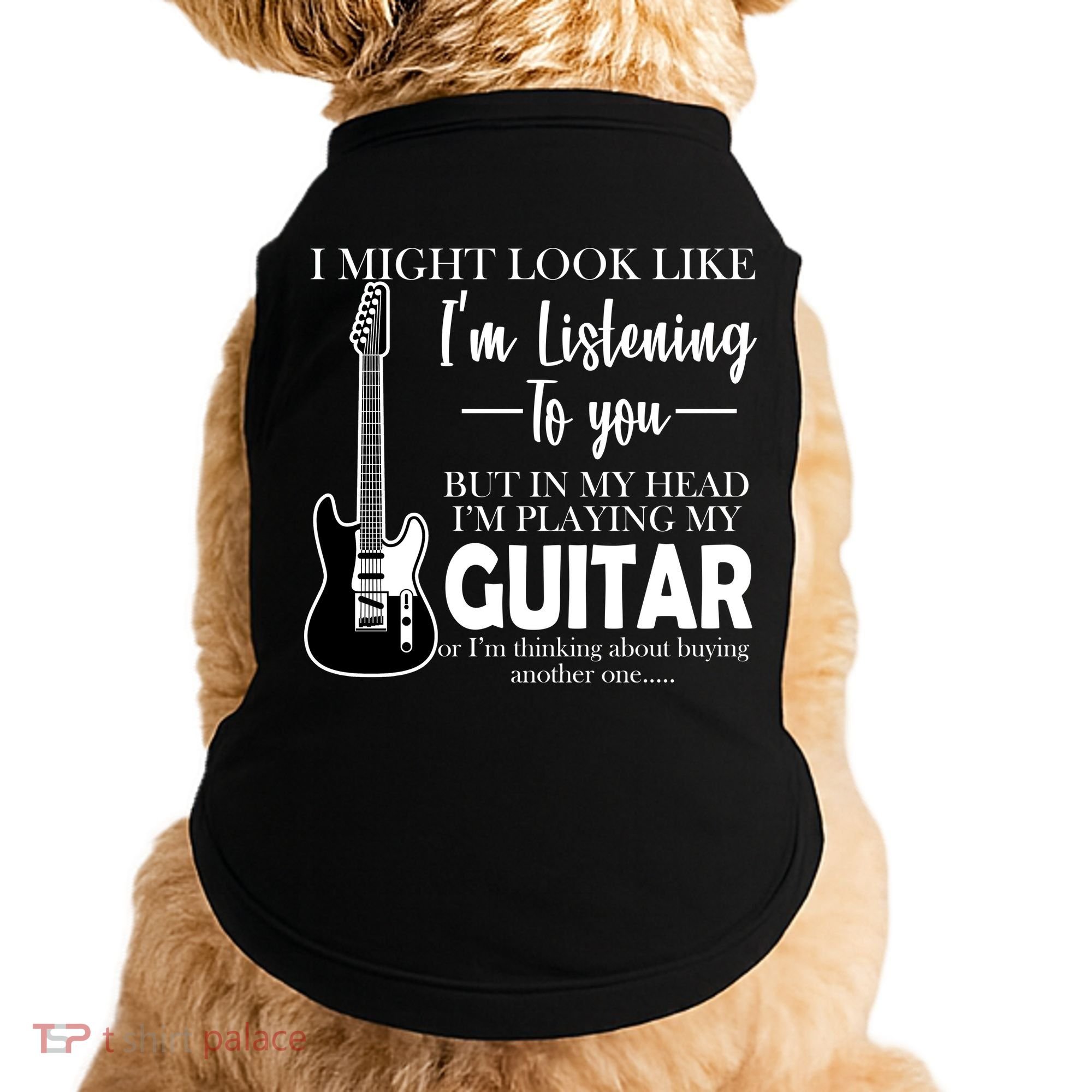 Funny Guitar Sarcastic Saying Doggie Tank