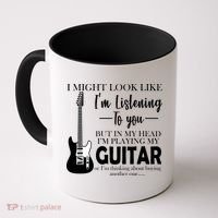 Funny Guitar Sarcastic Saying Coffee Mug thumb 0
