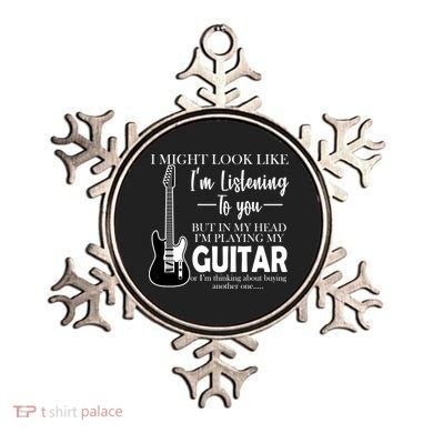 Funny Guitar Sarcastic Saying Ornament