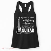 Funny Guitar Sarcastic Saying Women's Tank Top thumb 0