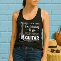 Funny Guitar Sarcastic Saying Women's Tank Top thumb 2