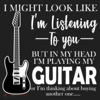 Funny Guitar Sarcastic Saying Hat thumb 2