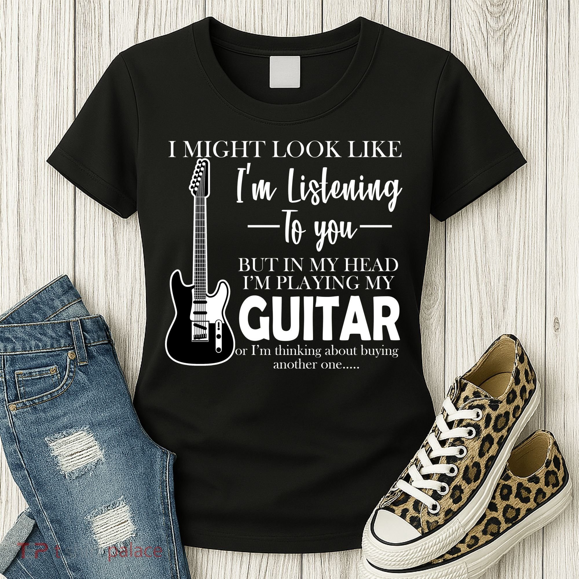 Funny Guitar Sarcastic Saying Women's T-Shirt