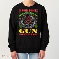 Funny Gun 2nd Amendment Protect Me Women's Sweatshirt thumb 0