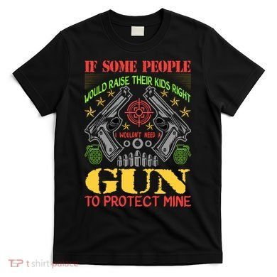 Funny Gun 2nd Amendment Protect Me T-Shirt