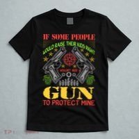 Funny Gun 2nd Amendment Protect Me T-Shirt thumb 5