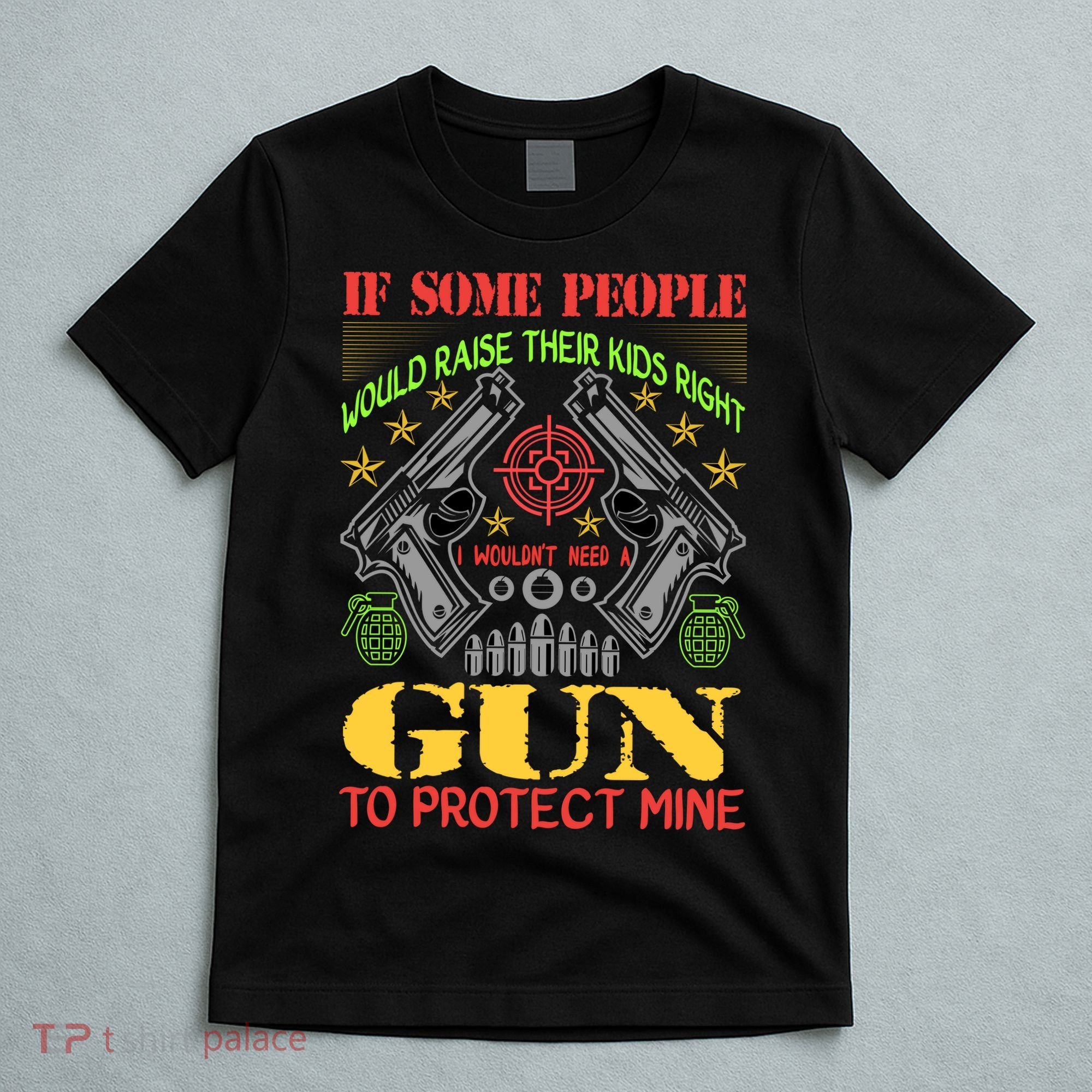 Funny Gun 2nd Amendment Protect Me T-Shirt