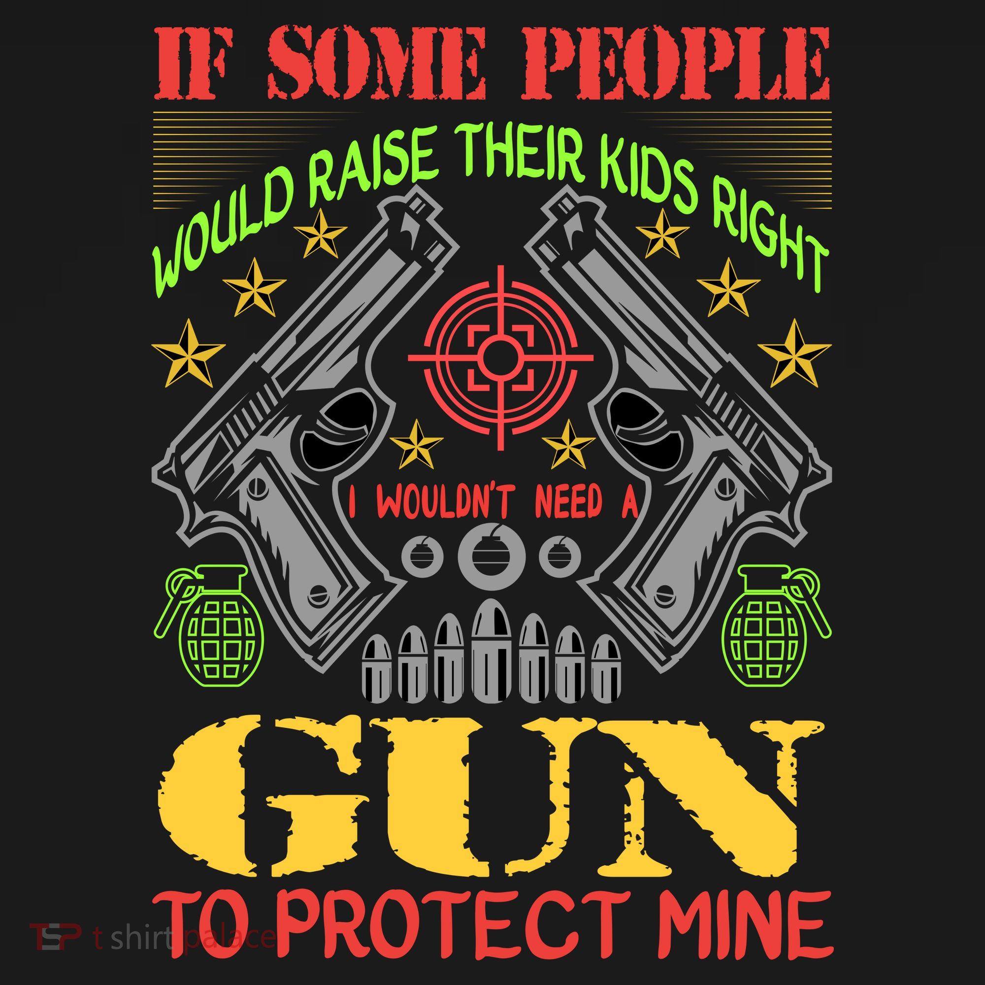 Funny Gun 2nd Amendment Protect Me Button