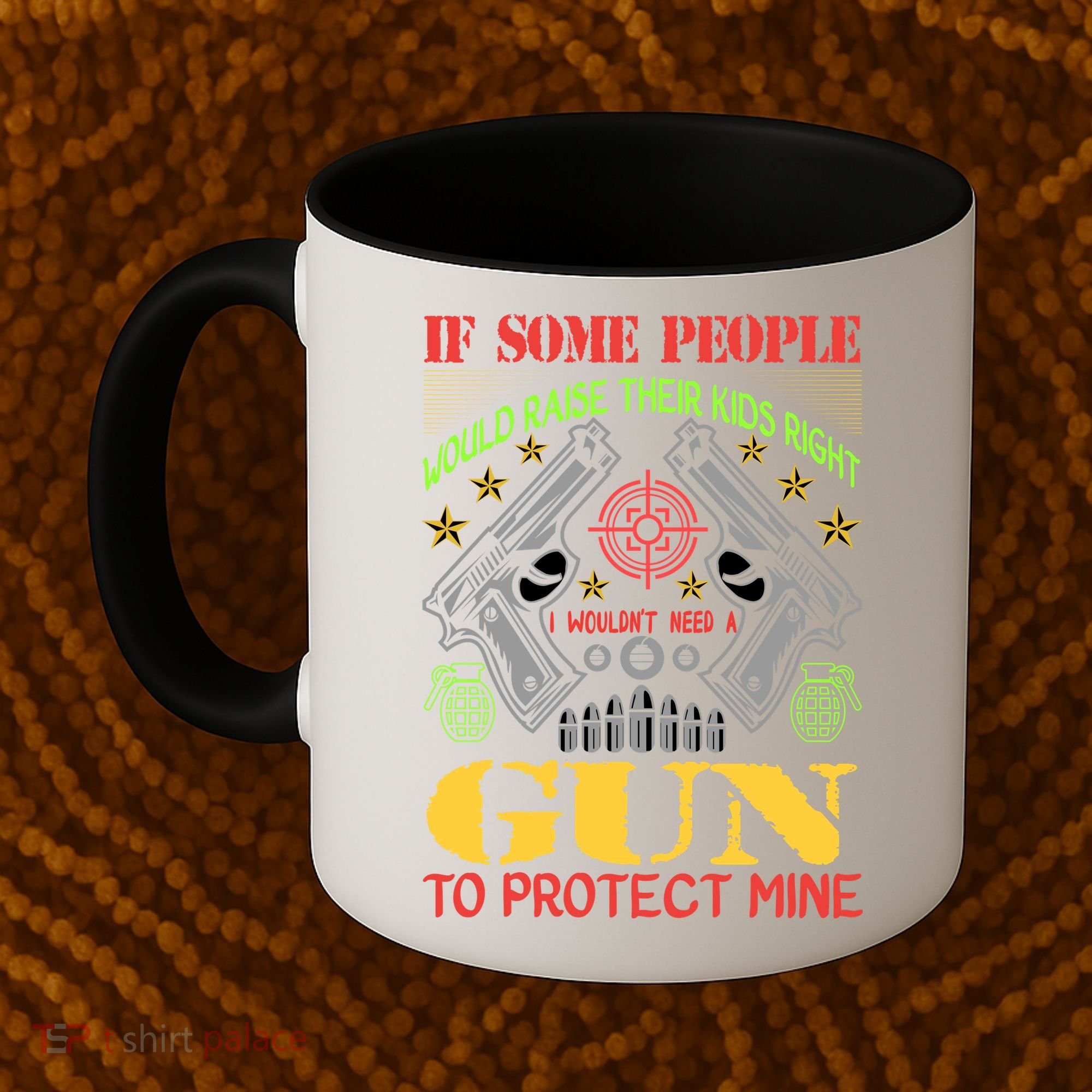 Funny Gun 2nd Amendment Protect Me Coffee Mug
