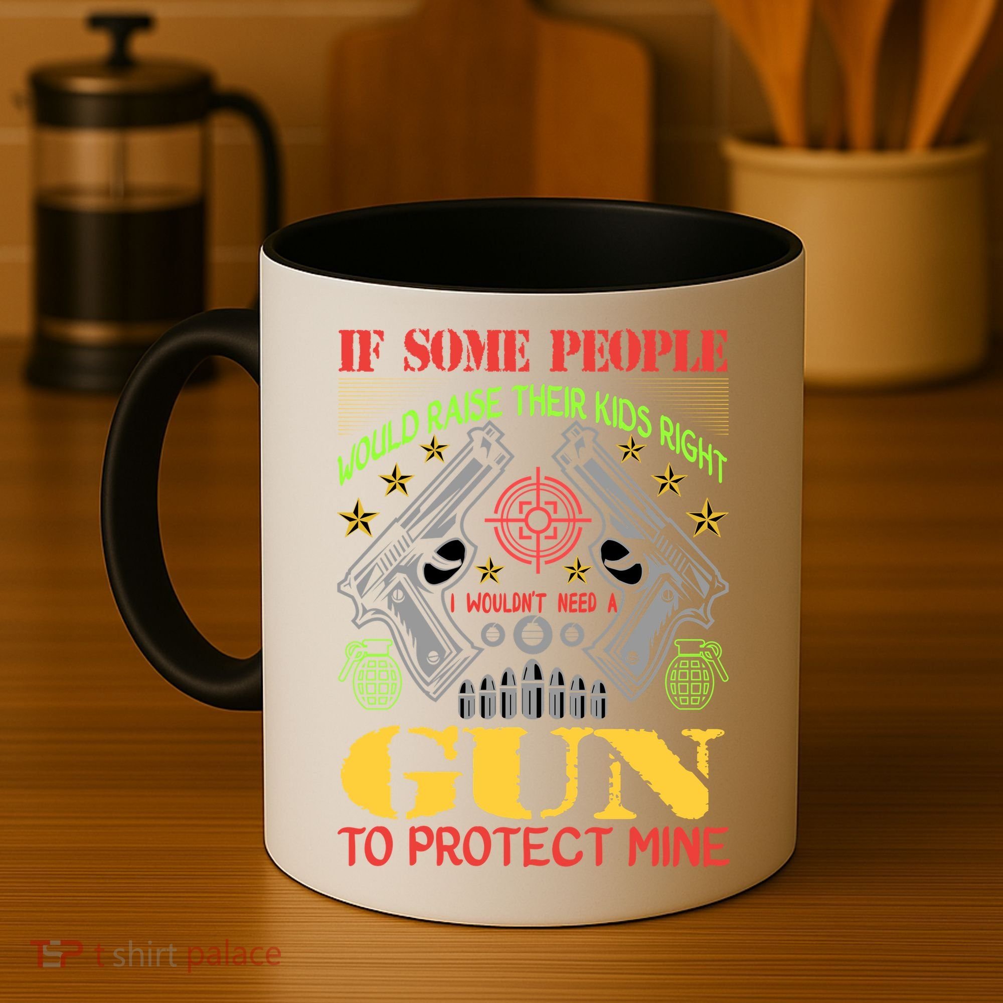 Funny Gun 2nd Amendment Protect Me Coffee Mug