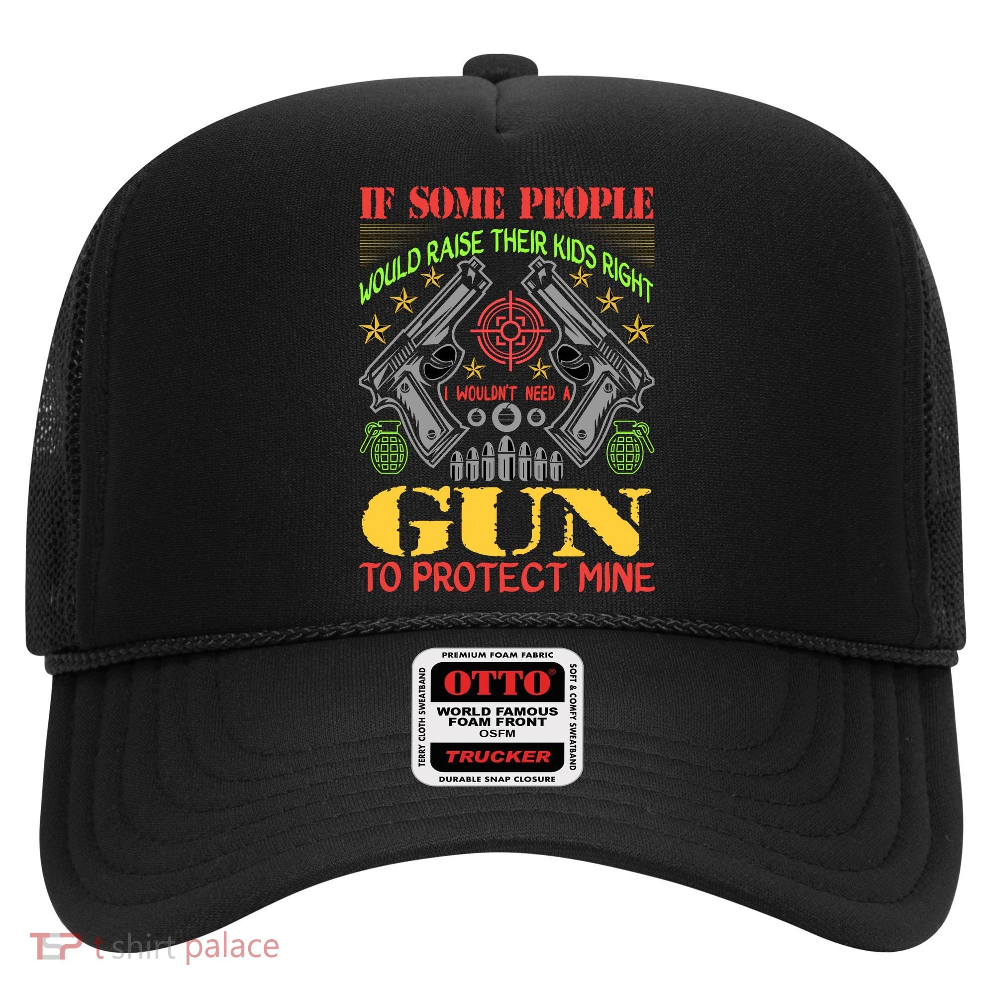 Funny Gun 2nd Amendment Protect Me Hat