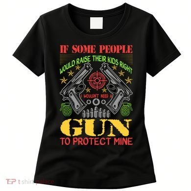 Funny Gun 2nd Amendment Protect Me Women's T-Shirt