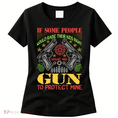 Funny Gun 2nd Amendment Protect Me Women's T-Shirt