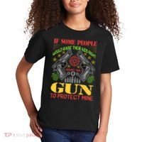 Funny Gun 2nd Amendment Protect Me Kids T-Shirt thumb 2