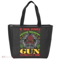 Funny Gun 2nd Amendment Protect Me Tote Bag thumb 0