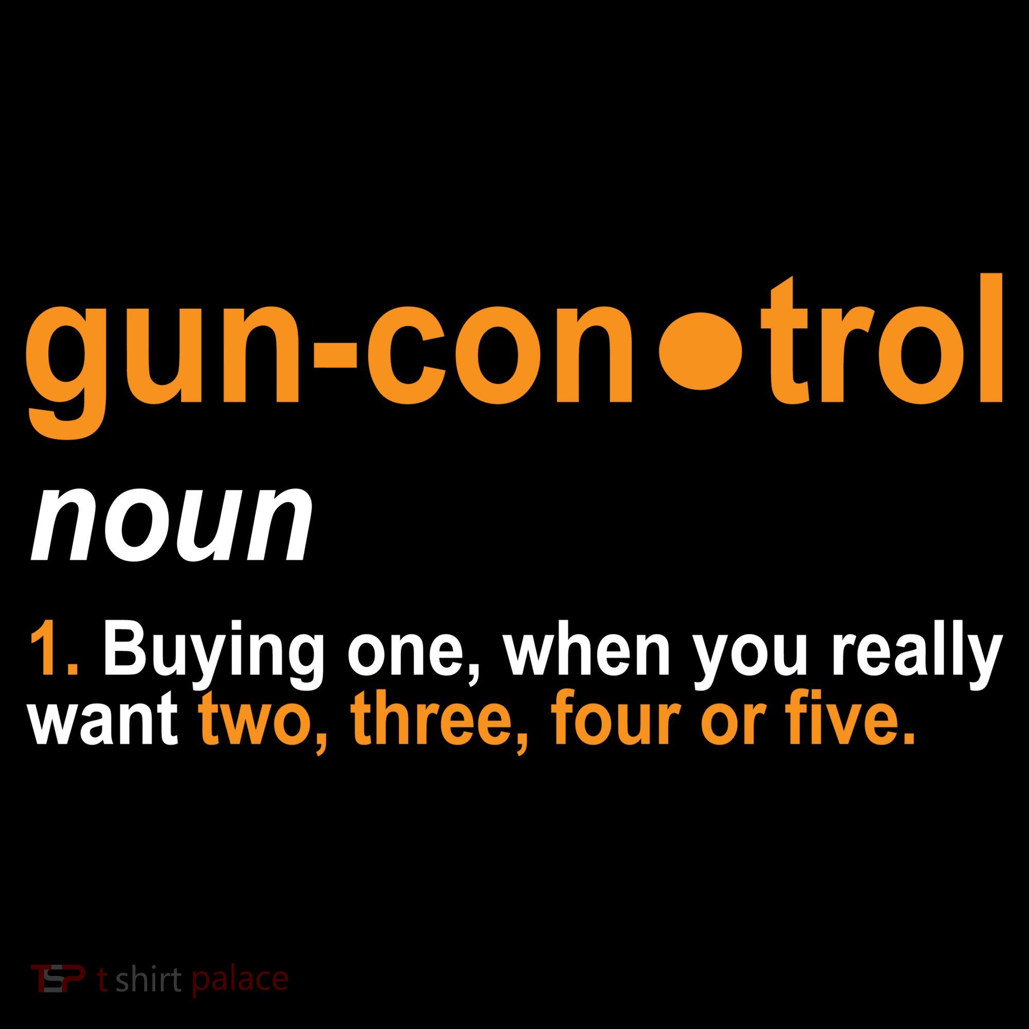 Funny Gun Control Definition Backpack