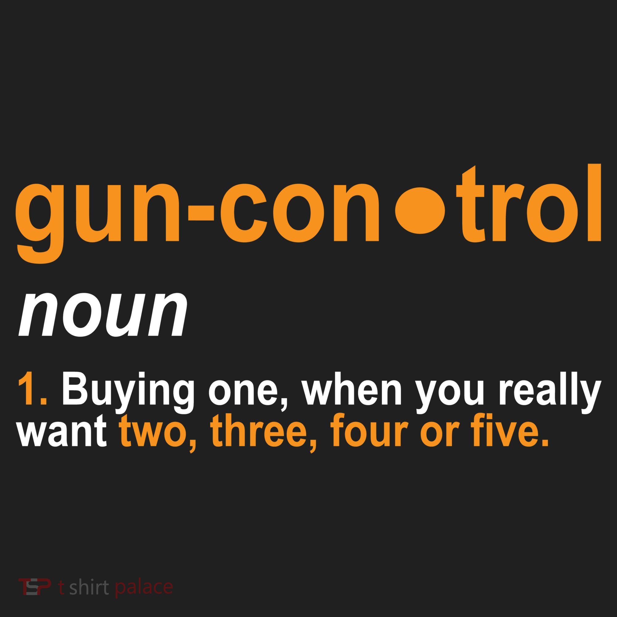 Funny Gun Control Definition Tumbler