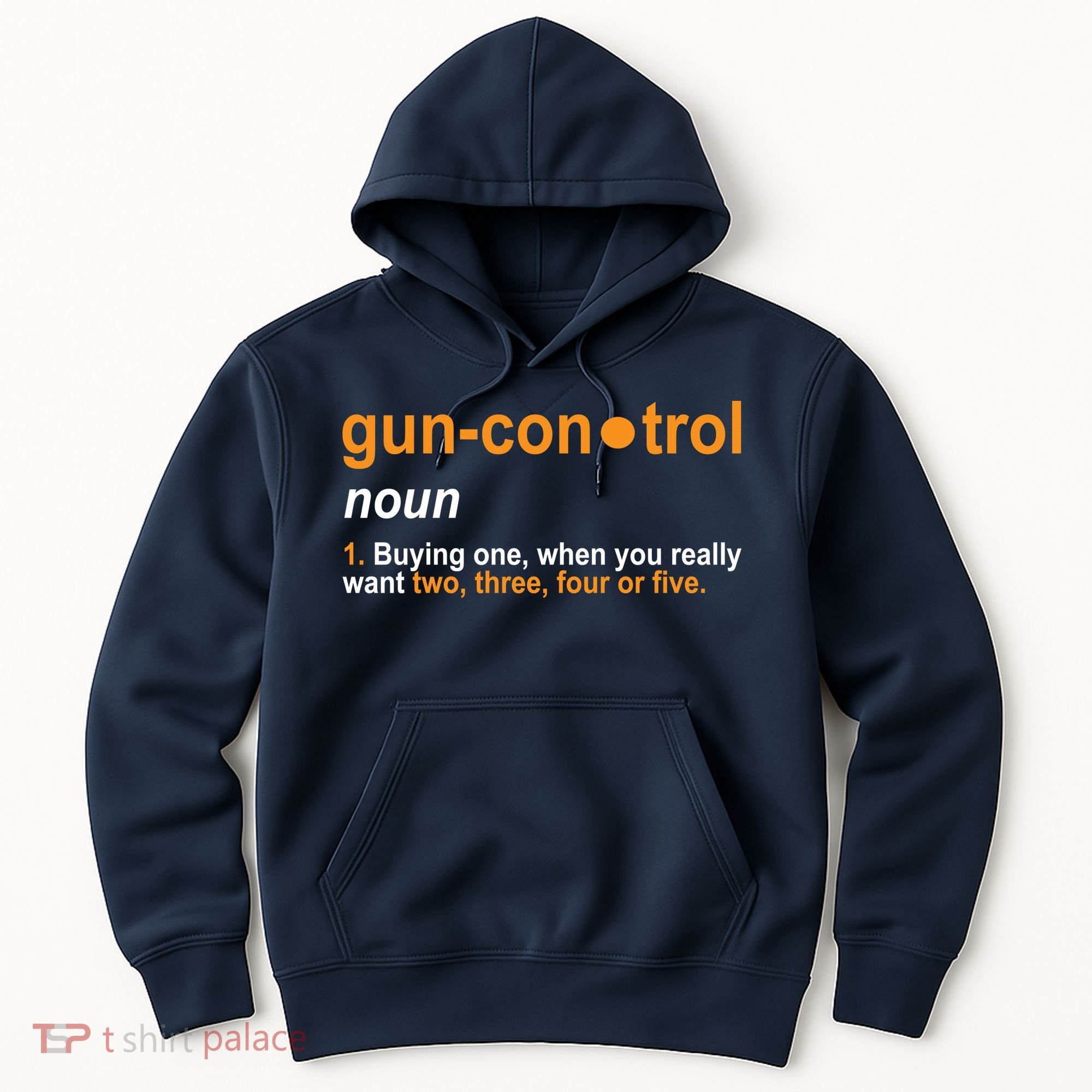 Funny Gun Control Definition Hoodie