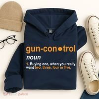 Funny Gun Control Definition Hoodie thumb 4