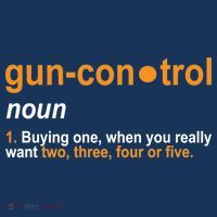 Funny Gun Control Definition Hoodie thumb 7